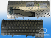 DELL LATITUDE E5430 E6220 US BLACK KEYBOARD 0FWVVF