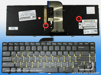 DELL INSPIRON 14-3421 14-5421 US REPLACE KEYBOARD BLT/BLK 0RNN5P
