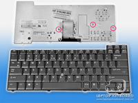 HP COMPAQ BUSINESS NOTEBOOK NC6220 NC6230 KEYBOARD 378188-001