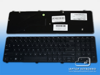 HP G72 AND COMPAQ CQ72 US REPLACE BLACK KEYBOARD 603138-001