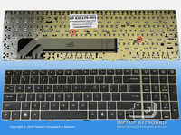 HP PROBOOK 4535S 4530S 4730S US KEYBOARD WITH FRAME 638179-001
