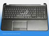 HP PAVILION 15-D000 KEYBOARD WITH TOPCOVER BLACK 747140-001