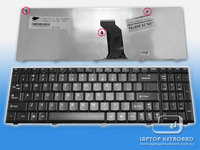 LENOVO IDEAPAD G560 REPLACE US KEYBOARD BLACK 25-009754