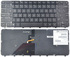 HP FOLIO 13, 13-1000, 13-2000 BLACK REPLACE KEYBOARD 673656-001