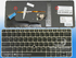 HP ELITEBOOK 725 G3, 820 G3 US REPLACE KEYBOARD 826630-001