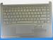 HP 14S-DK 14S-CF PALMREST WITH KB TOUCHPAD SLIVER L48648-001