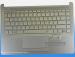 HP 14S-DK 14S-CF PALMREST WITH KB TOUCHPAD SLIVER L48648-001